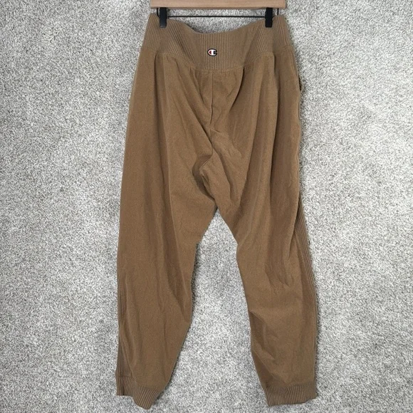 Champion Tan Ribbed Jogger Sweatpants - XL - Picture 4 of 10